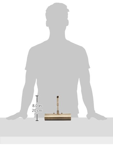 Concepdesigns 7.75" Battery-Operated Dimmable Picture Light, Wireless Wall Art & Library Light, Antique Brushed Bronze