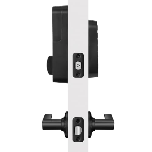 Yale Black Code Keypad Deadbolt Front Door Lock for Keyless Entry, YED210-NR-BSP