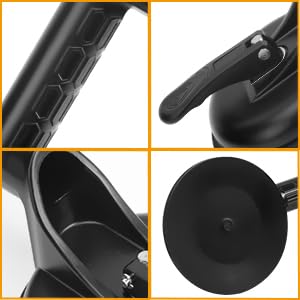 FCHO Floor Gap Fixer Tool for Laminate Floor Gap Repair Include Suction Cup and Mallet (Can't use on scraped surface floor)