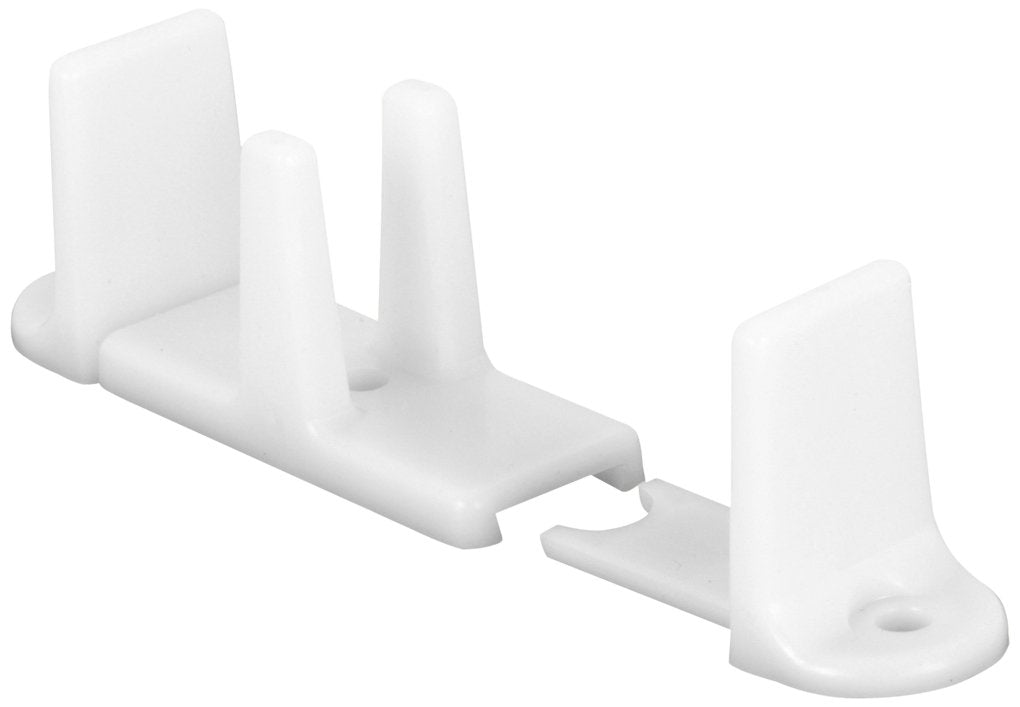 Prime-Line N 6761 Adjustable Nylon Bypass Door Guide, 1-1/4 In. (2 Pack)