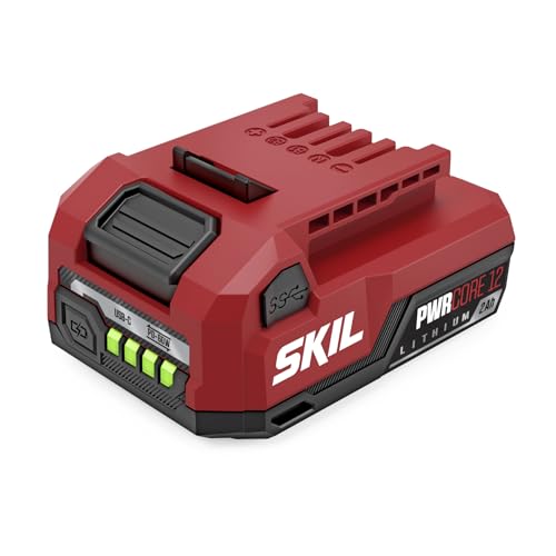 SKIL PWR CORE 12 12V Starter Kit Including 2.0Ah USB-C Battery and 20W PD Charger-CB5020A-11