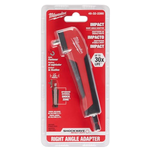 Milwaukee 48-32-2390 Shockwave Right Angle Adapter