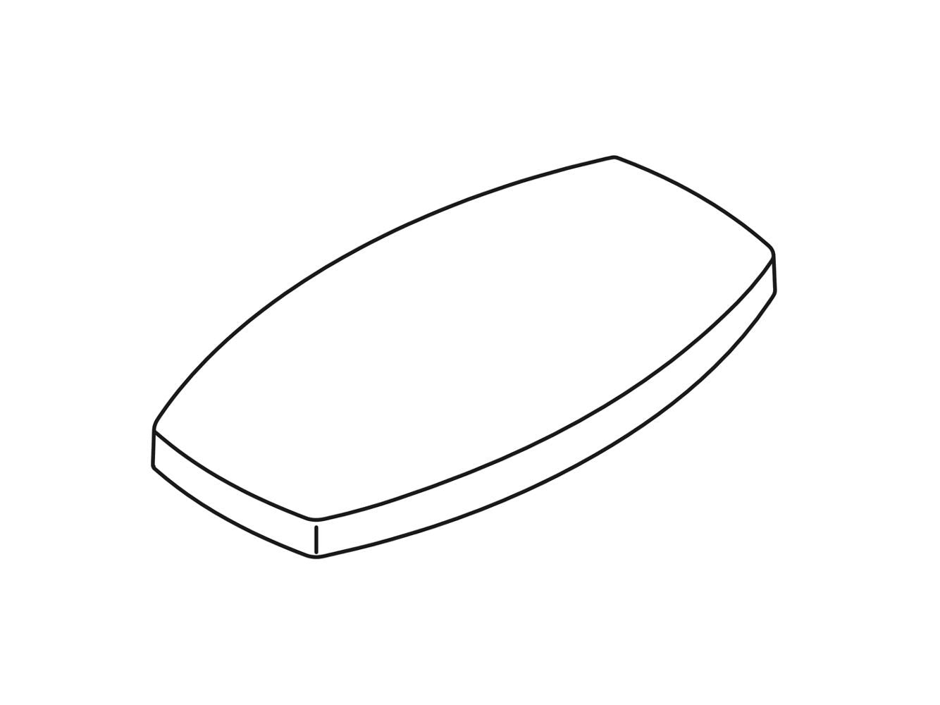 KOHLER TOILET TANK COVER