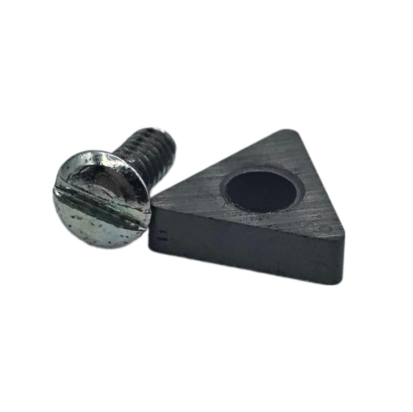 C-HORSE CB6914 Negative-Rake Carbide Brake Lathe Bits, 10-Pack Replacement Tips for Ammco 1000/2002/3000 & Hunter BL500/BL505