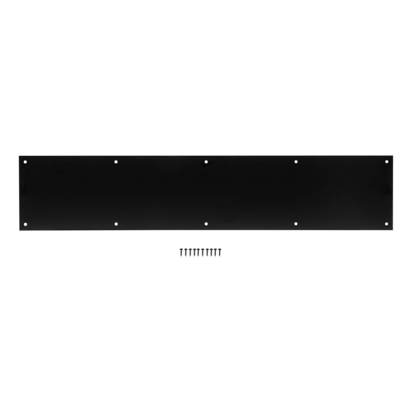 National Hardware N270-352 - 1996 8X34 Kickplate in Matte Black