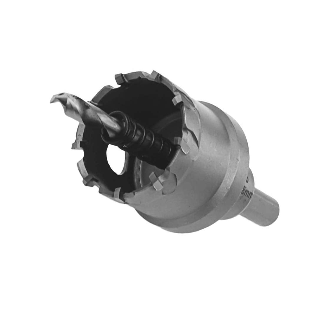 Rannb Hole Saw 1.5-inch/38mm Metal Hole Saw Carbide Tipped Hole Cutter with 2 Pilot Drill Bits for Cutting Stainless Steel Plate, Iron, Copper, Brass