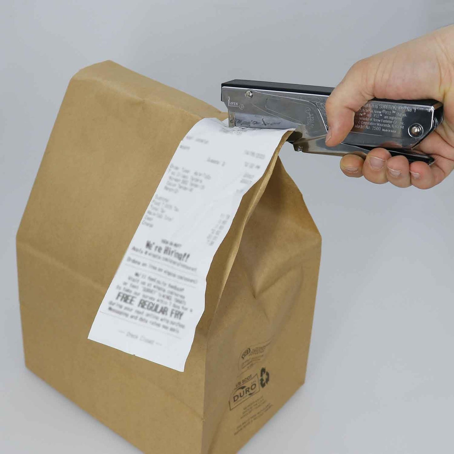 Surbonder Heavy Duty Plier Hand Stapler, Staple up to 30 Sheets of Paper for Office, School, and Home, Uses Surebonder #1 and Arrow P22 Staples