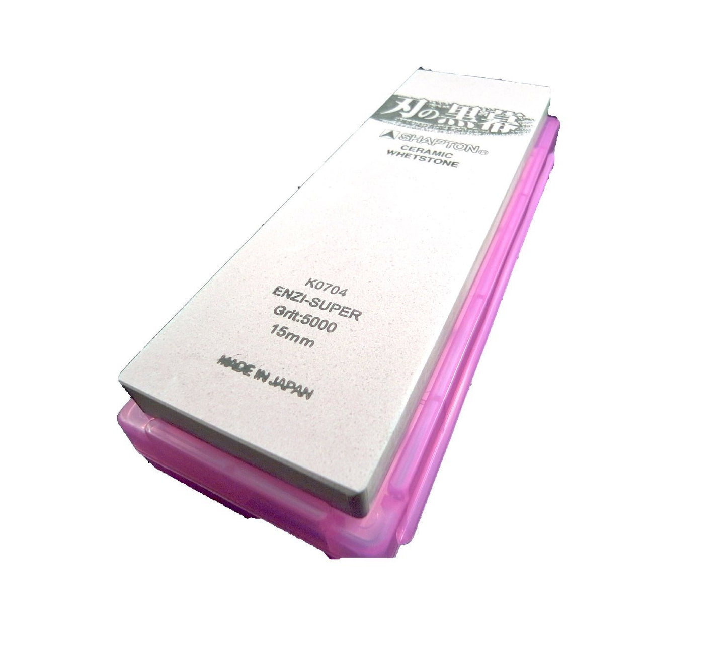 SHAPTON Ha No Kuromaku Ceramic Whetstone (A-set) Medium Grit (#1000) + Fine Grit (#5000)