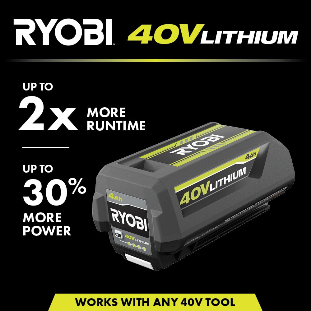 Ryobi 40V 4.0 Ah Lithium-Ion Battery OP4040