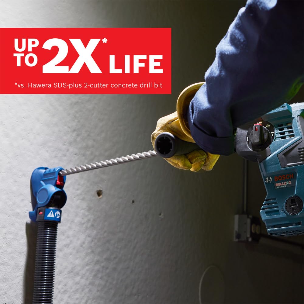 Bosch HC4C2083 1/2 in. x 8 in. SDS-Plus® Bulldog™ Tough Rotary Hammer Bit