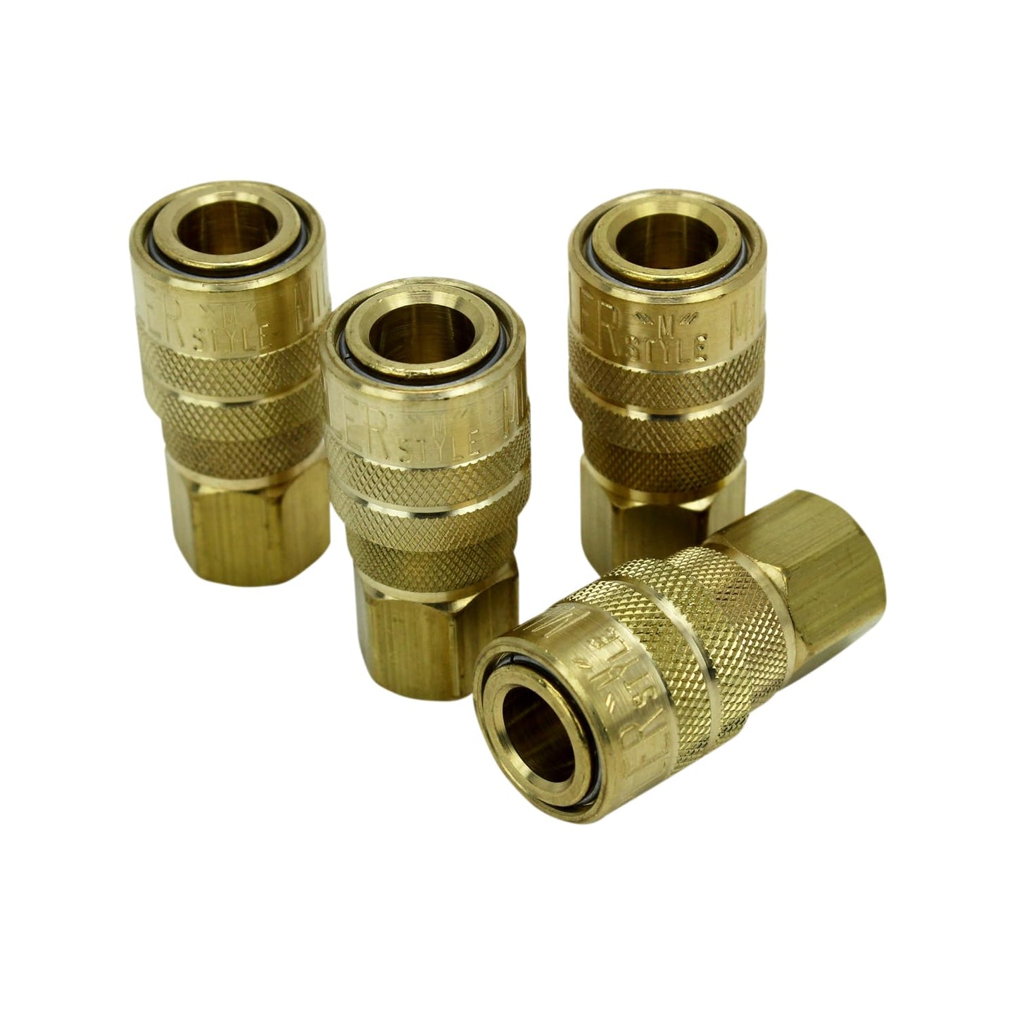 Milton S-715-4 1/4" FNPT M Style Coupler - Pack of 4