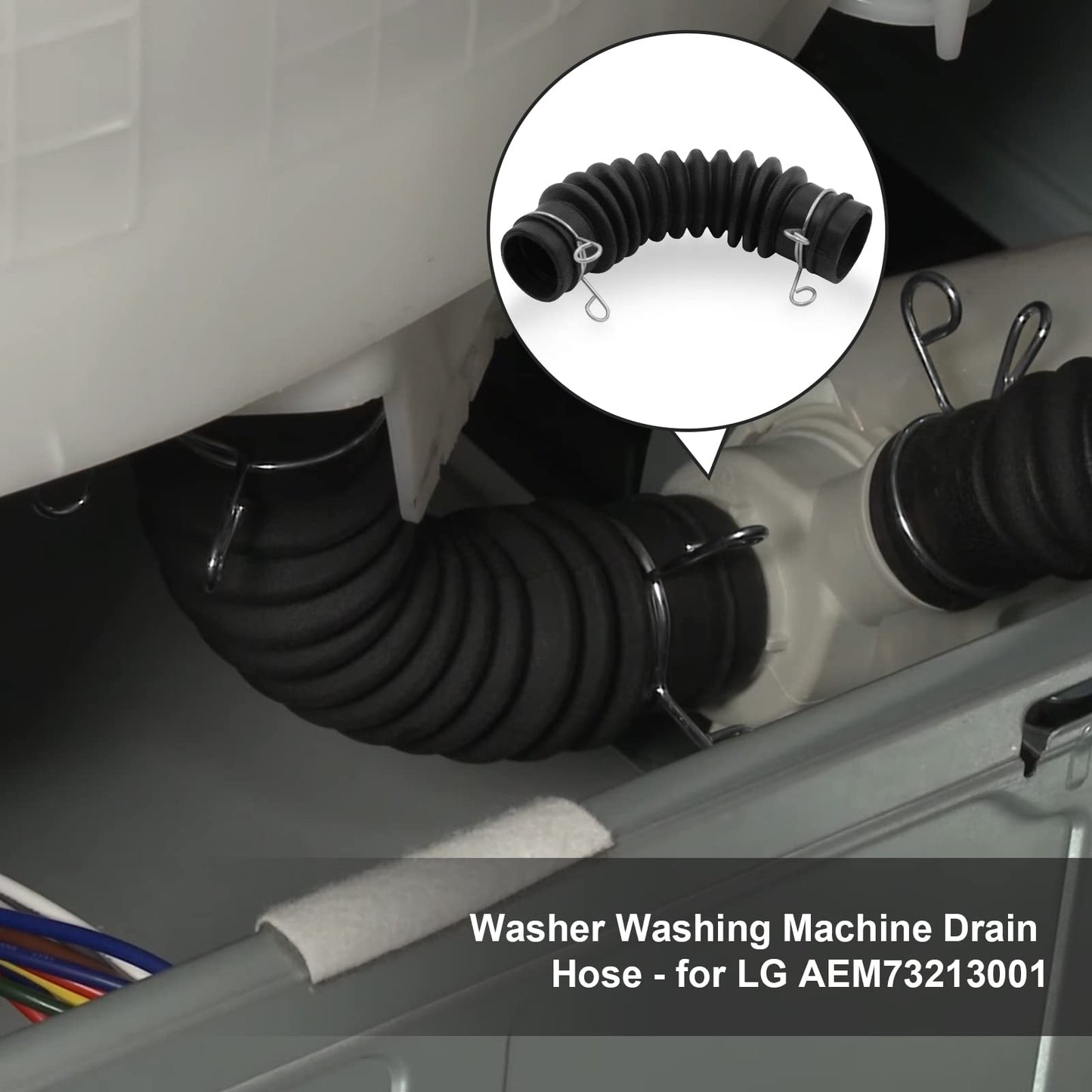 For LG Washer Washing Machine Drain Hose AEM73213001