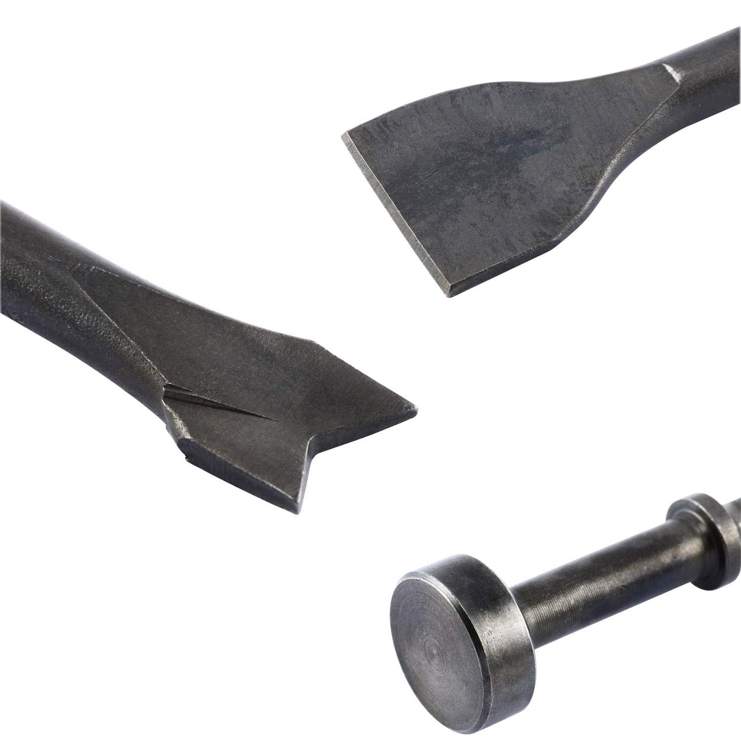 8MILELAKE Pneumatic Chisel Set 9pcs Air Hammer Punch Chipping Bits Tool