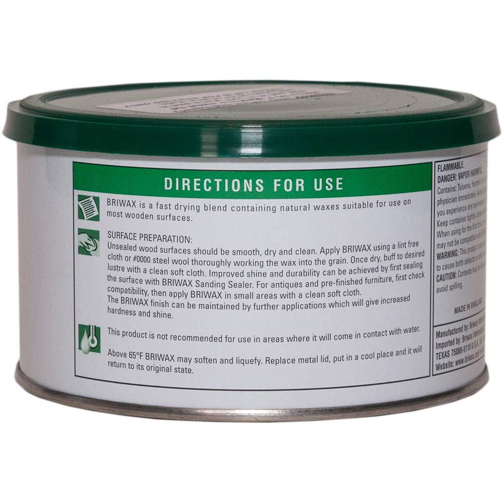 Briwax Furniture Wax Polish-Clear