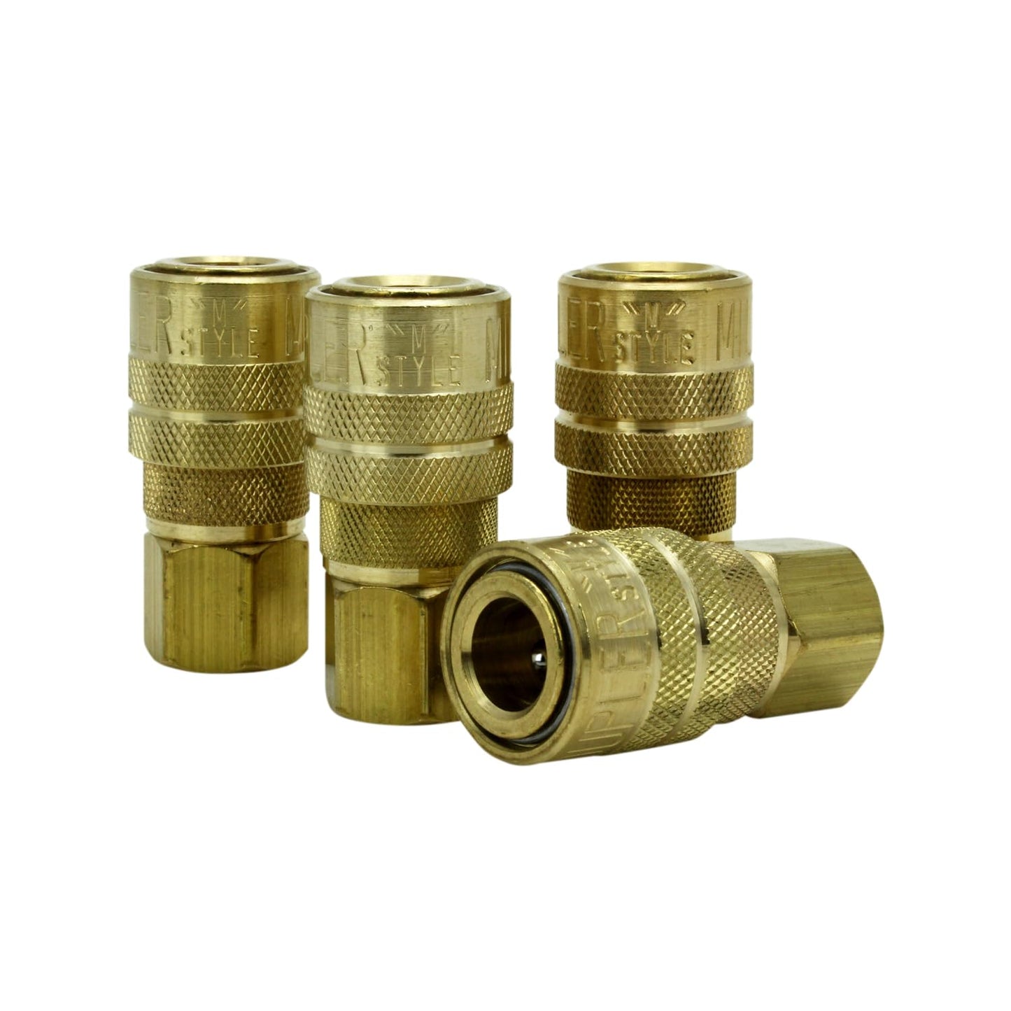 Milton S-715-4 1/4" FNPT M Style Coupler - Pack of 4