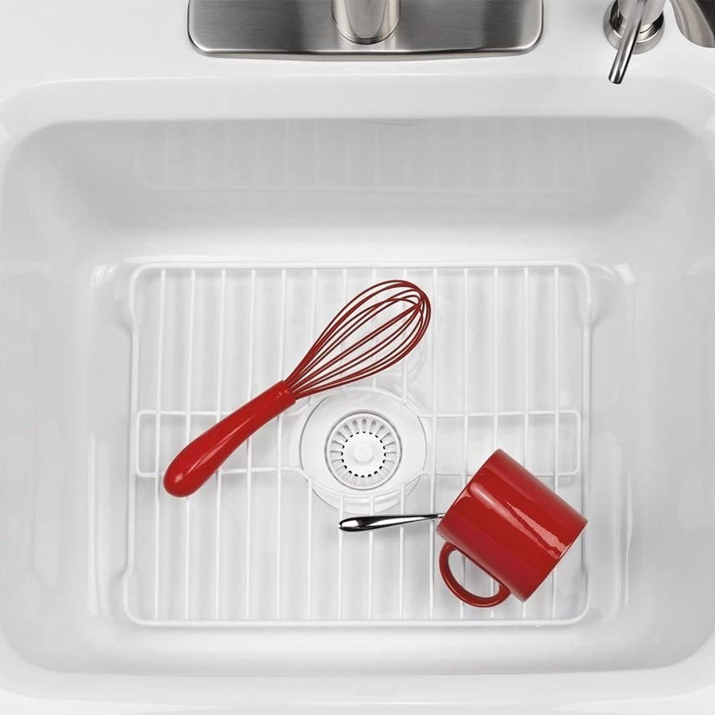 Better Houseware Small White Sink Protector
