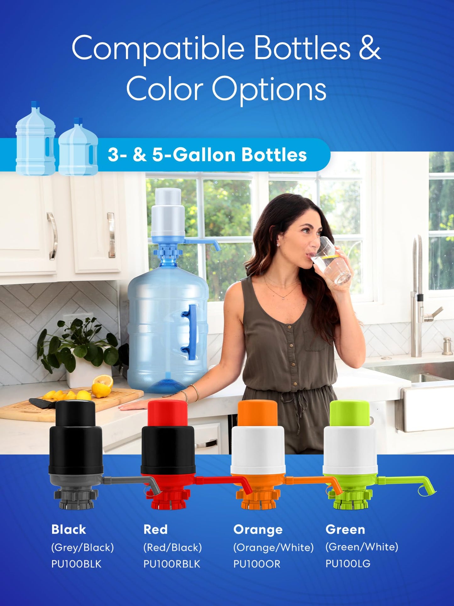 Brio Universal Manual Drinking Water Pump