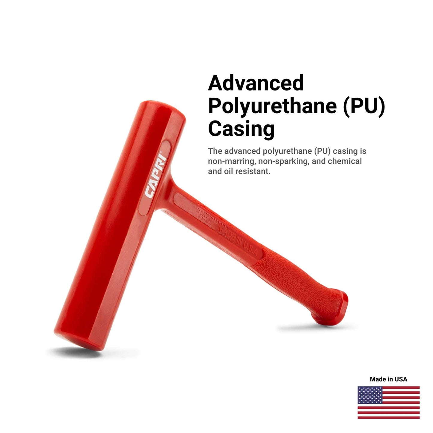 Capri Tools 8 oz. Slim Dead Blow Hammer