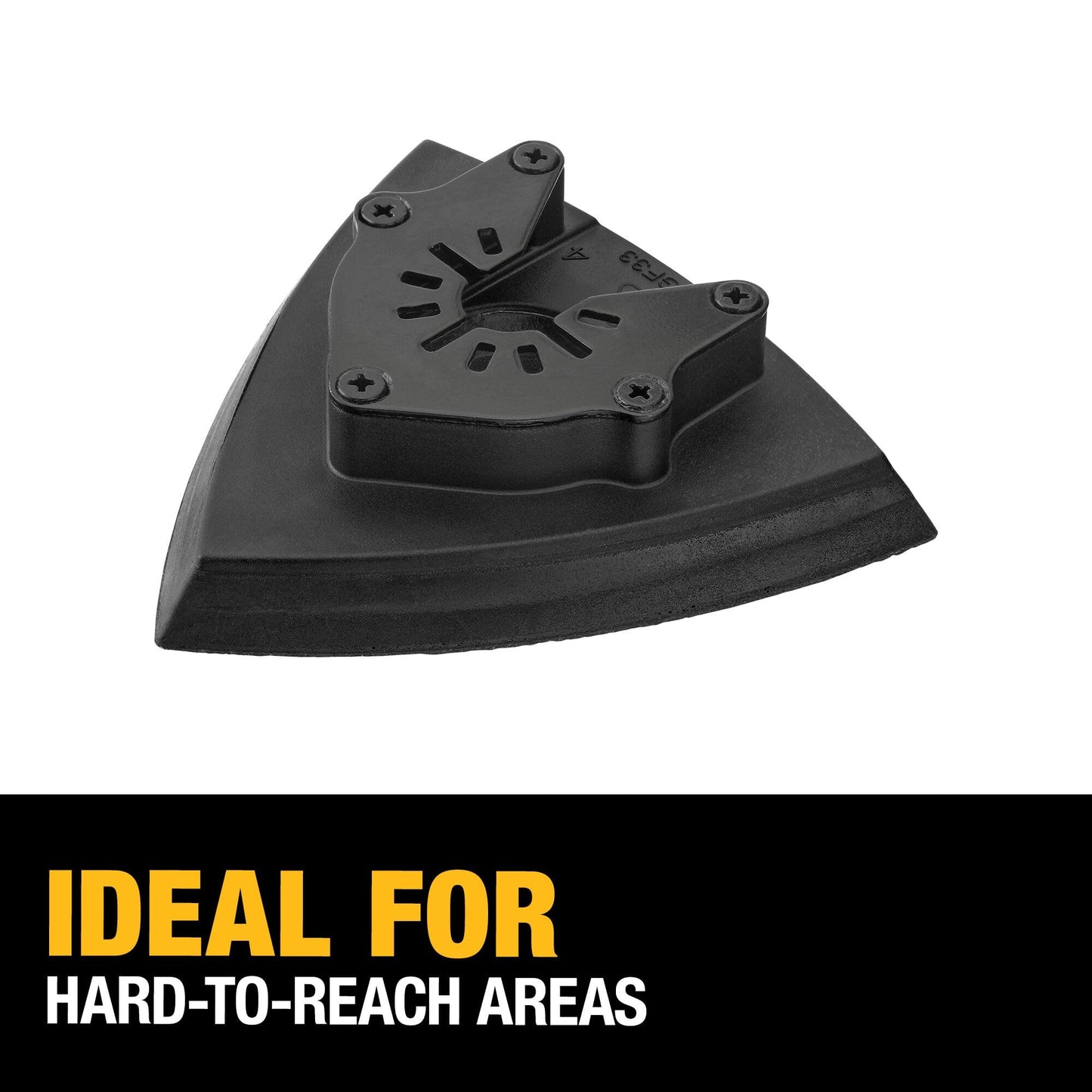 DEWALT Sanding Pad For Oscillating Tool (DWA4200), Black