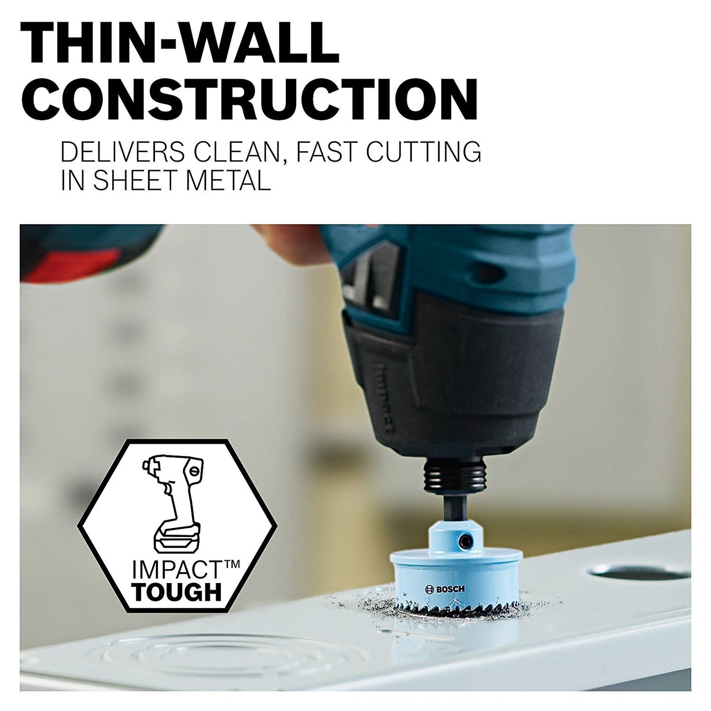 Bosch HTW78 7/8 in. Edge™ Impact Tough™ Hole Saw