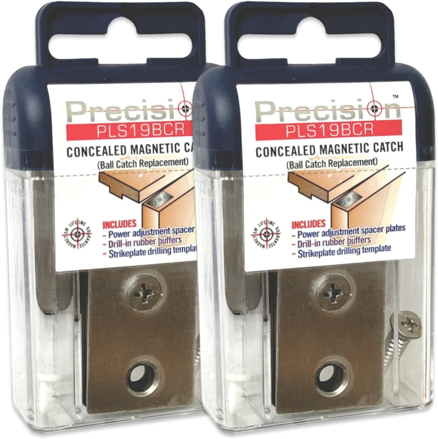 Precision Lock, PLS19BCR, 2-Pack