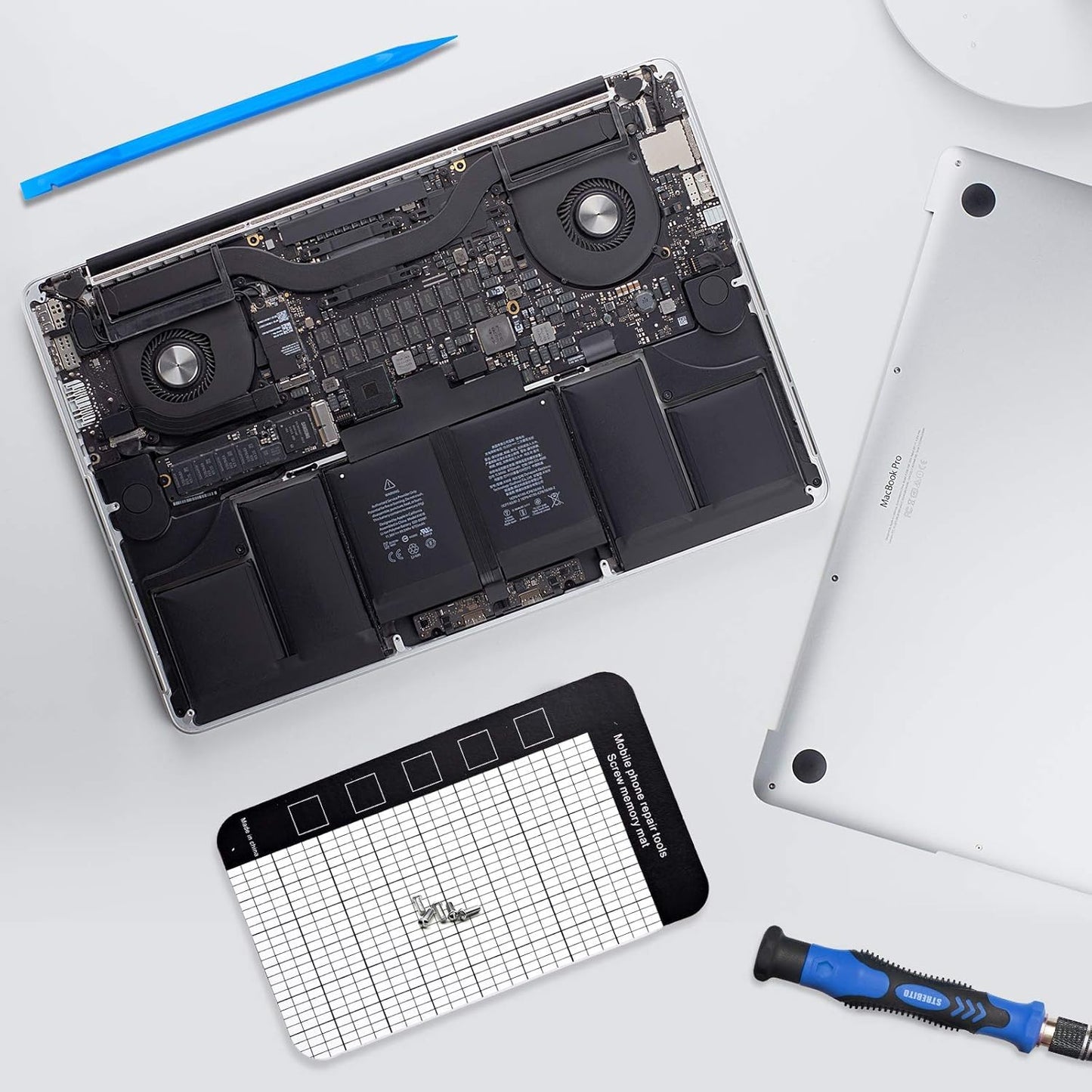 STREBITO 142-Piece Precision Screwdriver & Bit Set, Magnetic Repair Toolkit for iPhone, MacBook, PC, Laptop, Tablet, Game Consoles