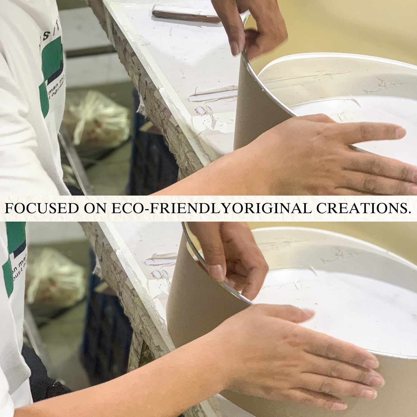 GOSO Set of 2 Beige Linen Bell Lampshades, 6"x13"x9.8", Spider Fitter, for Table & Floor Lamps, Assembly Required