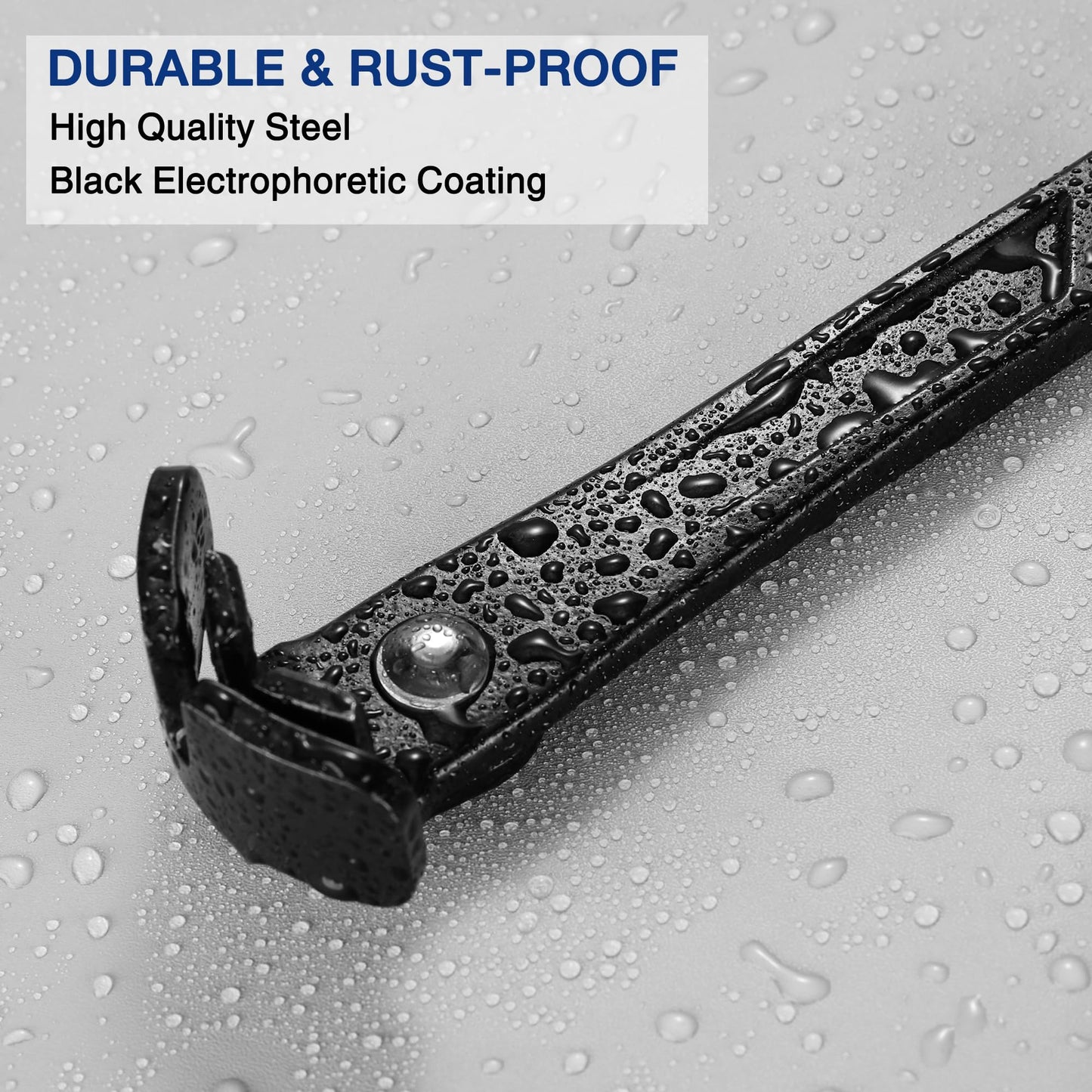 WORKPRO 13" Nail Puller & Cats Paw Pry Bar, Nail Remover Crowbar for Carpentry, Woodworking, Home Remodeling Projects