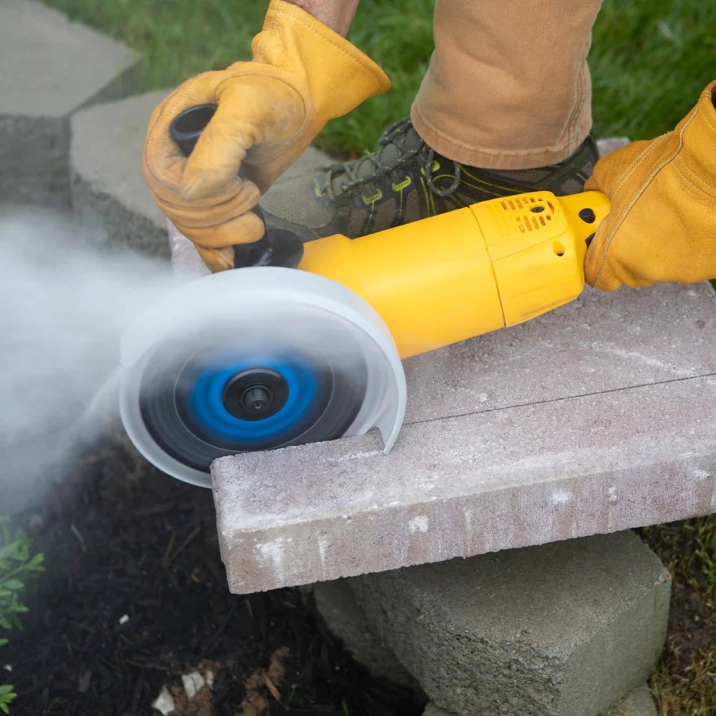 Spyder 3-Inch Diamond Bite Cut-Off Wheel for Steel, Cast Iron, Rebar, Stone, Concrete Block, Ceramic Tile, and More, 3/8-Inch Arbor (14003)