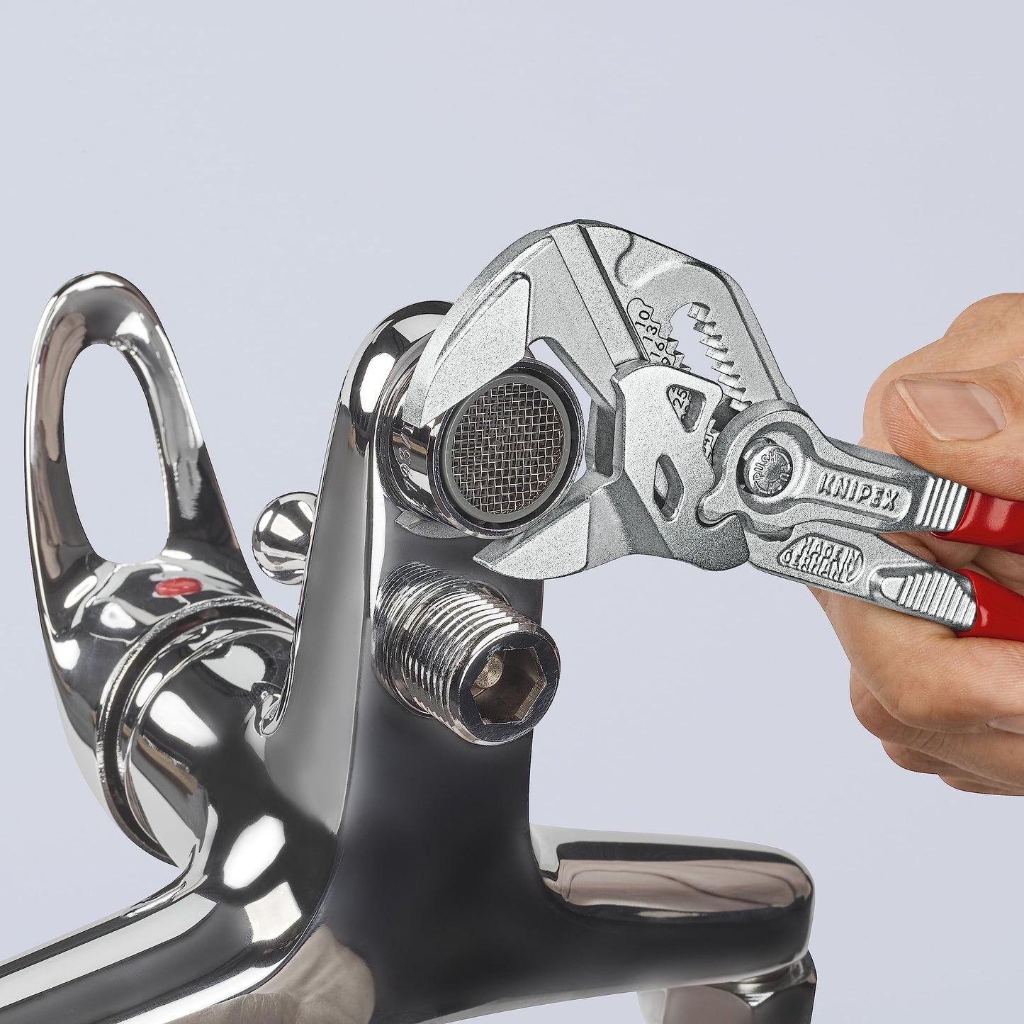 KNIPEX Tools - 2 Piece Mini Pliers Wrench Set (9K0080121US)