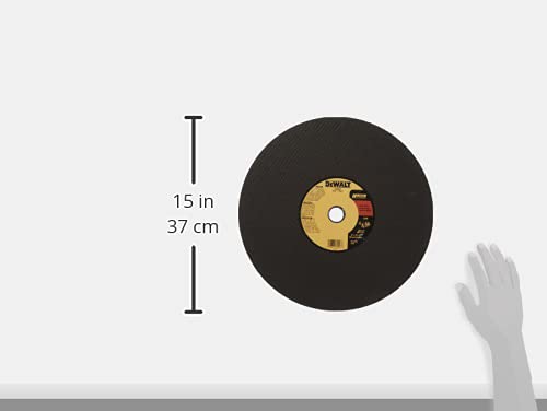 DEWALT DW8020 Metal Port Saw Cut-Off Wheel, 14-Inch X 1/8-Inch X 1-Inch