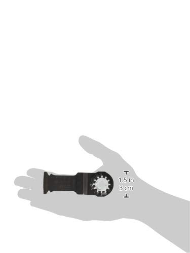 BOSCH Starlock OSL114F-3 Oscillating Blades 1-1/4 Inch Bi-Metal Plunge Cut - Swiss Precision, 3D Fit Interface, Compatible with OIS Tools - 10-Pack