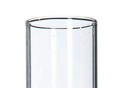 B&P Lamp® 2 5/8 Inch by 10 Inch Clear Glass Lamp Chimney for Rayo & Central Draft Burners on Vintage and Antique Style Globes