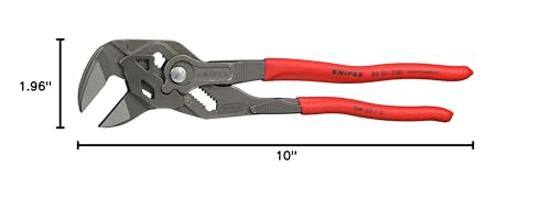 KNIPEX Tools - Pliers Wrench, Black Finish (8601250), 10-Inch