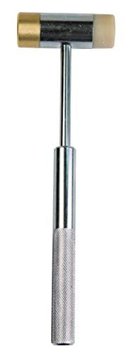 Wheeler Master Roll Pin Punch Set with Dual Sided Hammer, Roll Pin Punches and Starters, Storage Case for Gunsmithing, silver