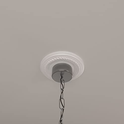 7 7/8"OD x 3/4"P Small Alexandria Ceiling Medallion (Fits Canopies up to 4 5/8")