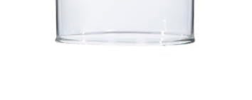 B&P Lamp® 2 5/8 Inch by 8 1/2 Inch Clear Glass Lamp Chimney with 3 5/8 Inch Outside Diameter Bulge for Vintage and Antique Style Globes