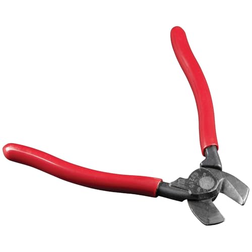 Klein Tools 63215 Cable Cutter, Made in USA, High-Leverage 6.5-Inch Compact, Forged From US Made Steel, Ideal for Cutting Aluminum and Copper Cable