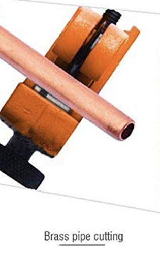 Edward Tools Harden Pro Mini Pipe Cutter 1/8"-7/8" for Copper, Aluminum, PVC & Metal Tubes – Heavy Duty Steel Blade, Multi-Use