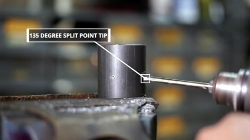 Drill America DWDCO30P12 #30 Cobalt Drill Bit (Pack of 12), DWDCO Series