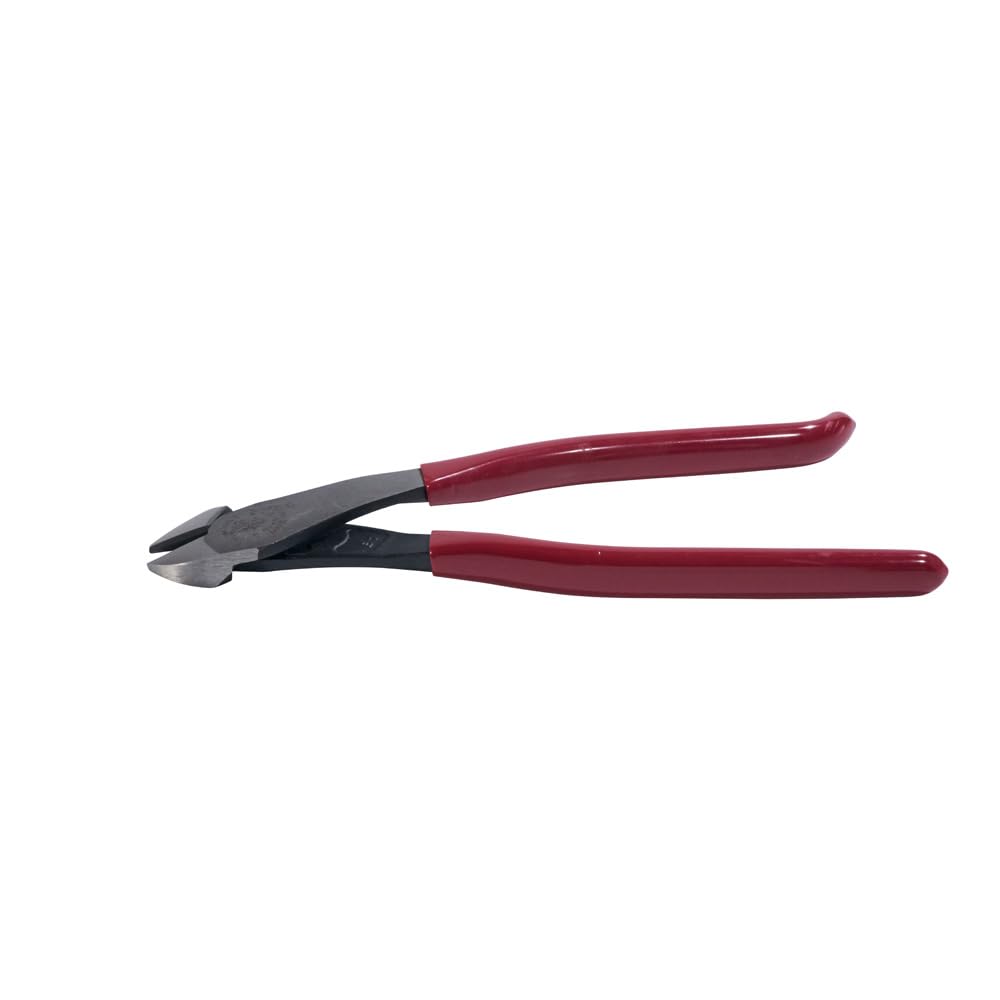 Klein Tools D248-9ST 9" Diagonal Cutting Pliers, High Leverage Rebar Cutter & Bender, Made in USA