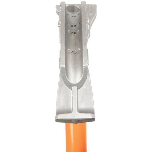 Klein Tools 51606 Aluminum Conduit Bender Full Assembly, 1/2-Inch EMT, Wide Food Pedal, Benchmark Symbols and Angle Setter