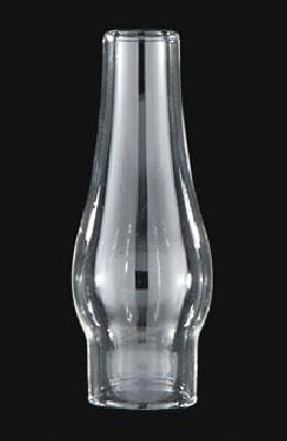 B&P Lamp® SMALLEST Clear Glass Lamp Chimney [1 1/8 Inch base by 3 1/2 Inch height] for Vintage and Antique Style Lighting