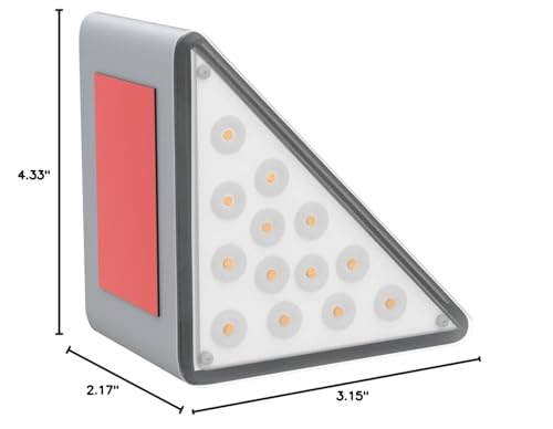 NIORSUN Solar Step Lights 6 Pack – Waterproof IP67, Auto On/Off, 3000K Warm White for Outdoor Steps, Deck, Patio, Yard & Garden