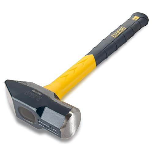 ESTWING Sure Strike Blacksmith's Hammer - 40 oz Metalworking Tool with Fiberglass Handle & No-Slip Cushion Grip - MRF40BS