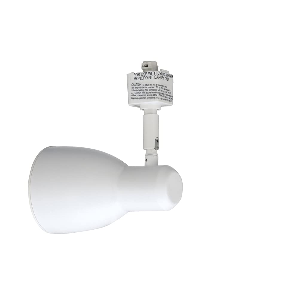 Lithonia Lighting LTHNSTBF BR30 MW M2 Baffle Head Track Lighting, Matte White
