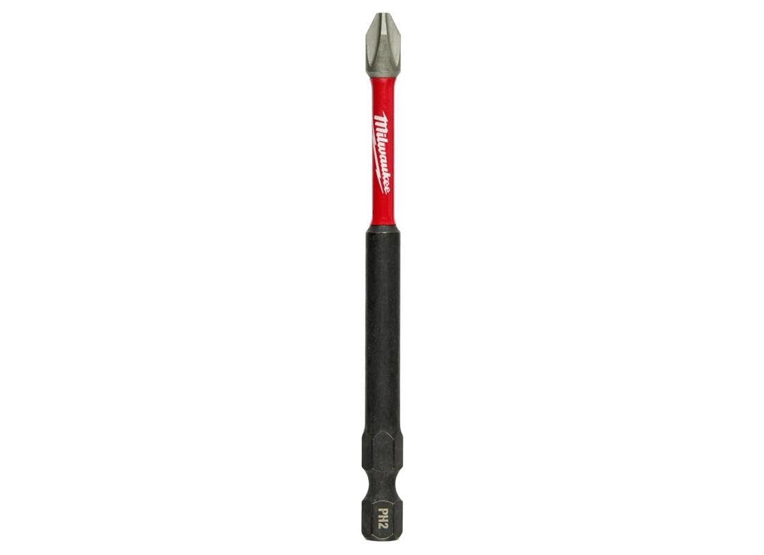 MILWAUKEE ELECTRIC TOOL 48-32-4564 Shockwave 3-1/2" Power Bit Phillips #2 5 Pack