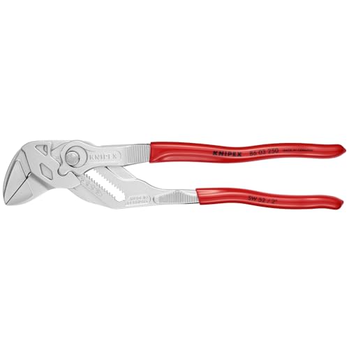 KNIPEX Tools - 3 Piece Pliers Wrench Set (6, 7, 10) (9K008045US), Red