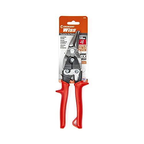 Crescent Wiss 9-3/4" MetalMaster Compound Action Straight and Left Aviation Snips - M1R