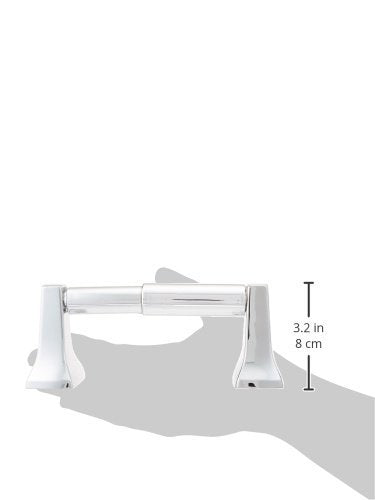 Moen Contemporary Chrome Wall Mount Spring Toilet Paper Holder for Bathroom, P5050